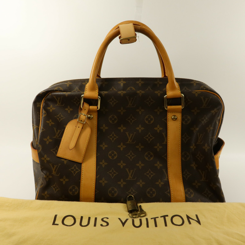 LOUIS VUITTON Monogram Carryall金扣手挽袋-9