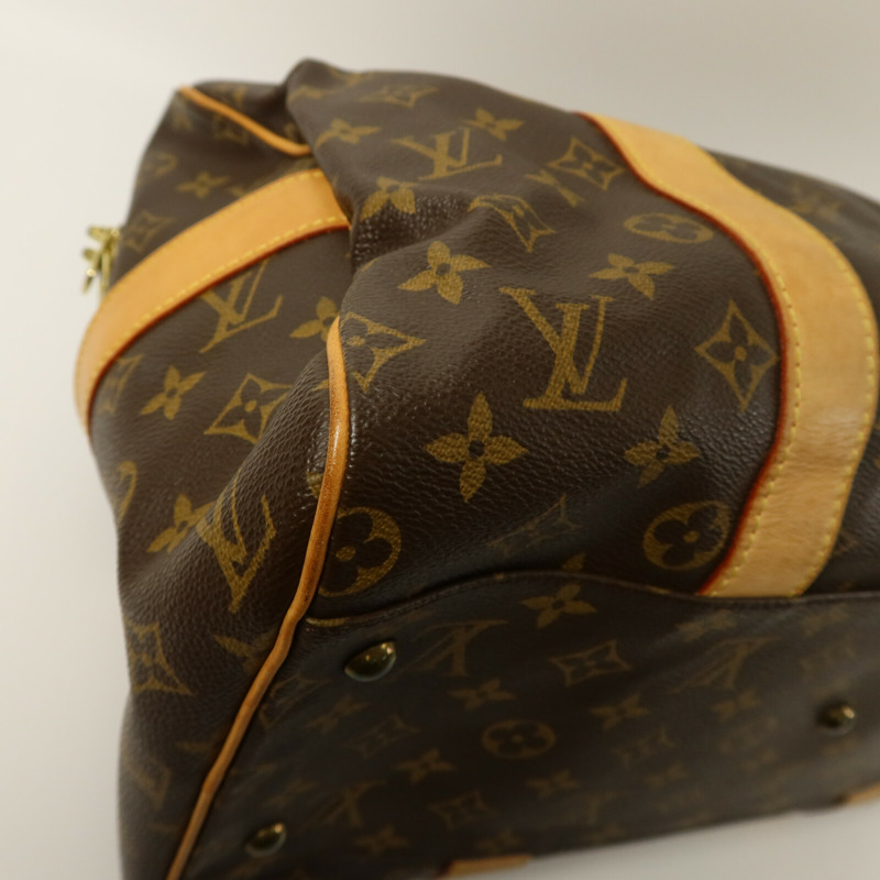 LOUIS VUITTON Monogram Carryall金扣手挽袋-10