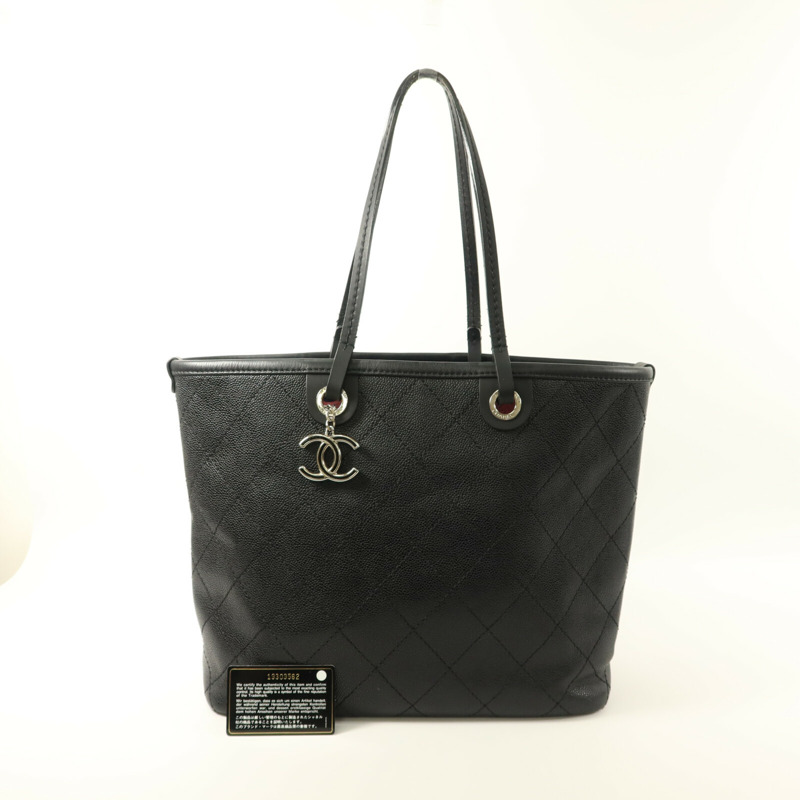 CHANEL 牛皮皮革Tote Bag手挽袋-9