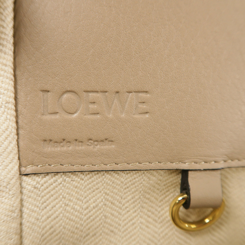 LOEWE 牛皮皮革Hammock Medium手挽肩背兩用袋-5