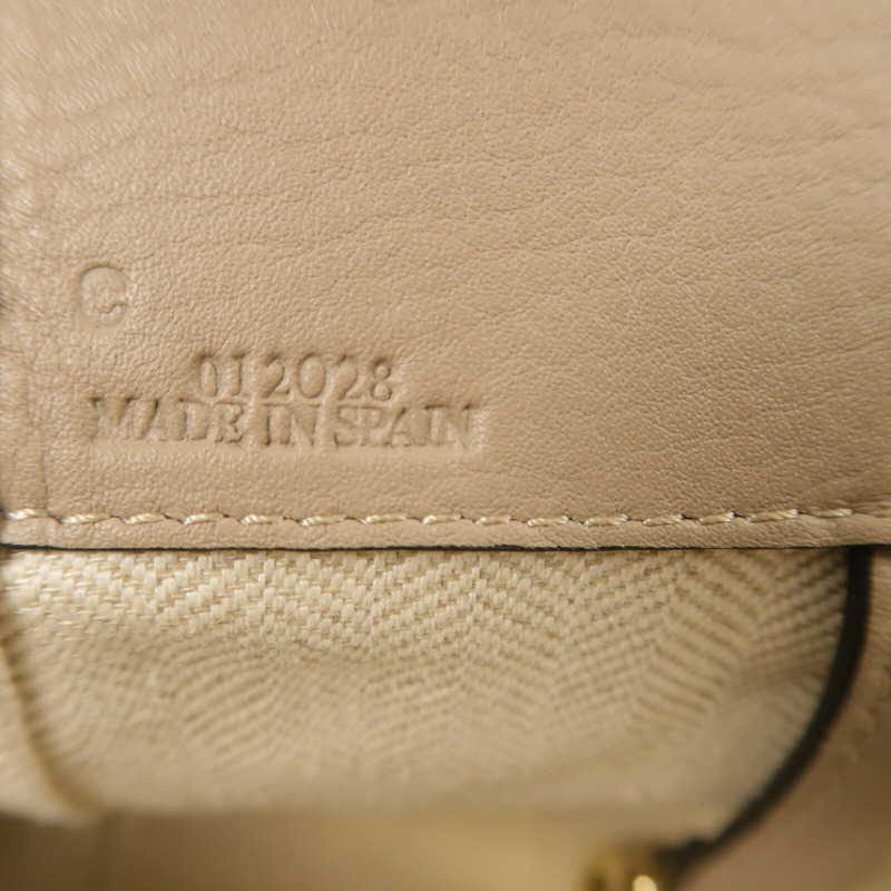 LOEWE 牛皮皮革Hammock Medium手挽肩背兩用袋-6