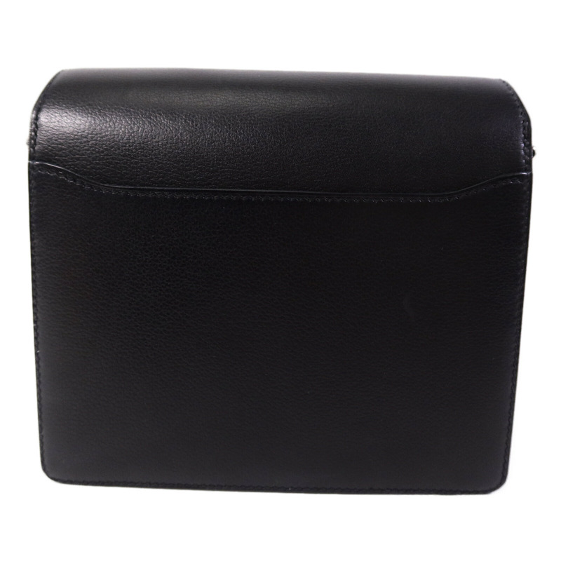 HERMES Evergrain皮革Mini Roulis肩背袋Noir-1