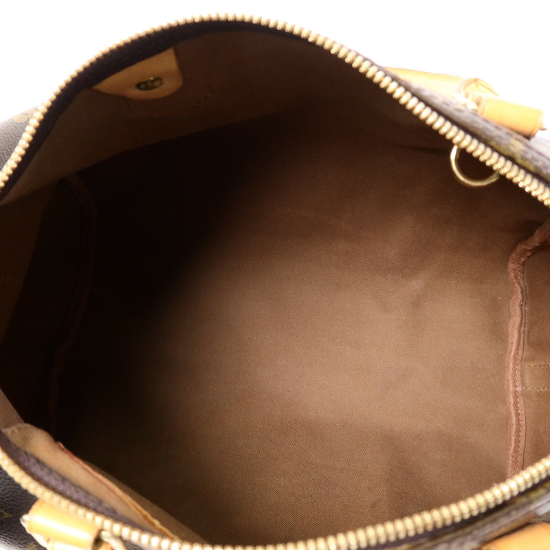 LOUIS VUITTON Monogram Speedy Bandouliere 30手挽肩背兩用袋-4