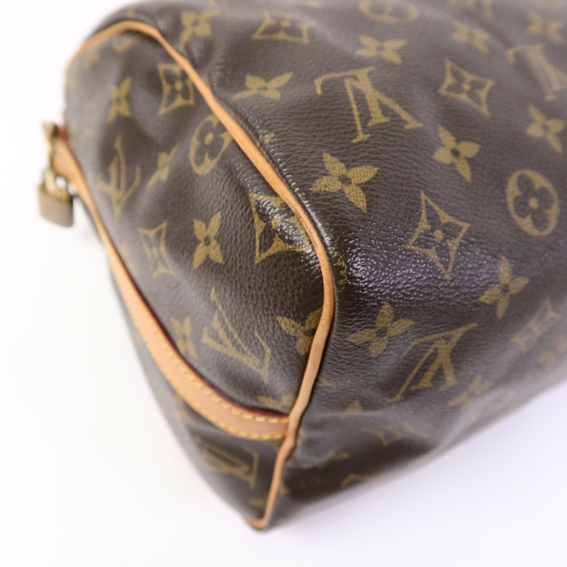 LOUIS VUITTON Monogram Speedy Bandouliere 30手挽肩背兩用袋-12
