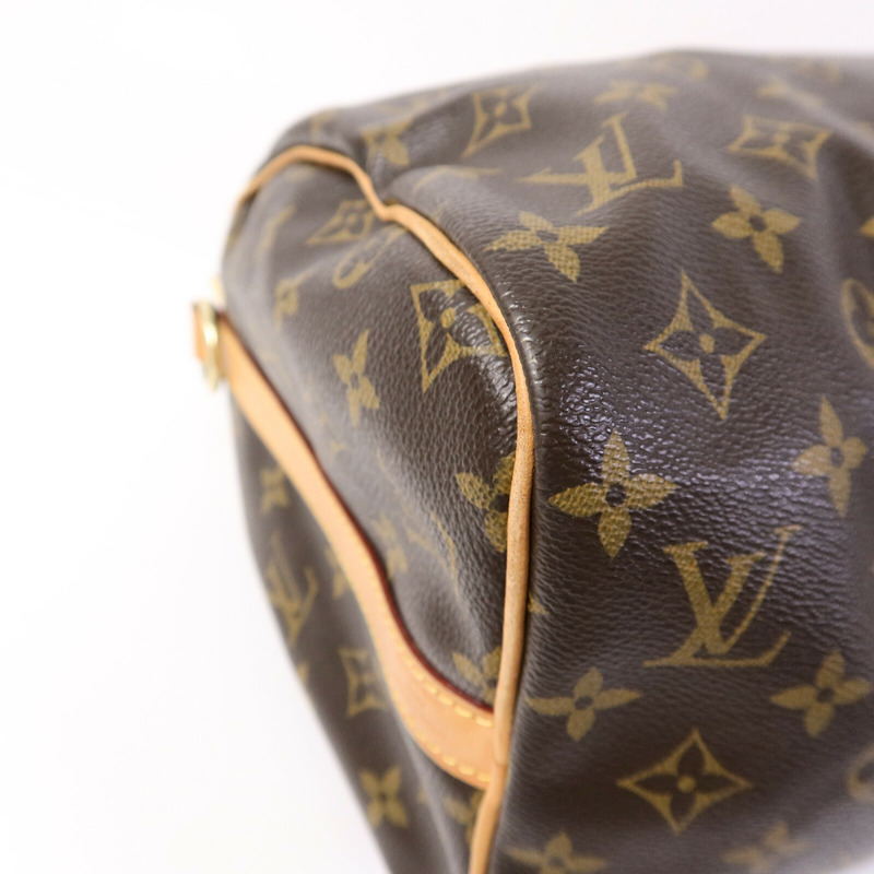 LOUIS VUITTON Monogram Speedy Bandouliere 30手挽肩背兩用袋-14