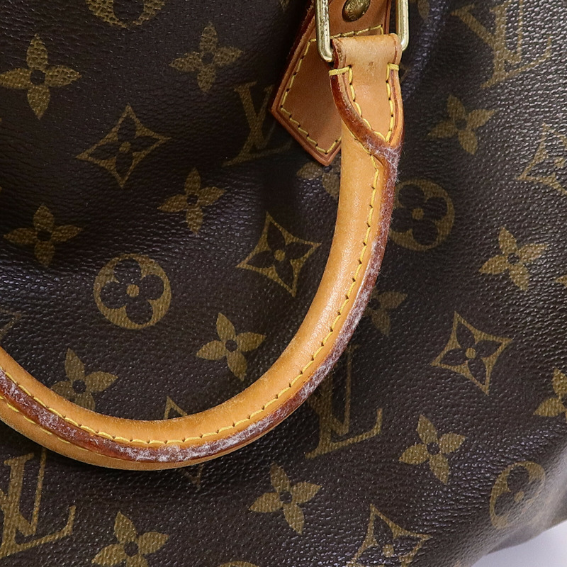 LOUIS VUITTON Monogram Speedy Bandouliere 30手挽肩背兩用袋-15