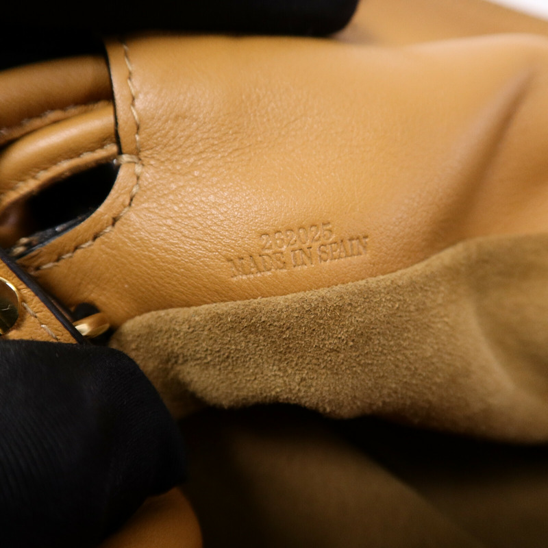 LOEWE 牛皮皮革Mini Flamenco肩背袋-6