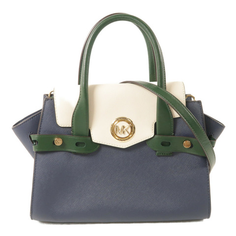 Michael Kors 塗層帆布Carmen手挽肩背兩用袋