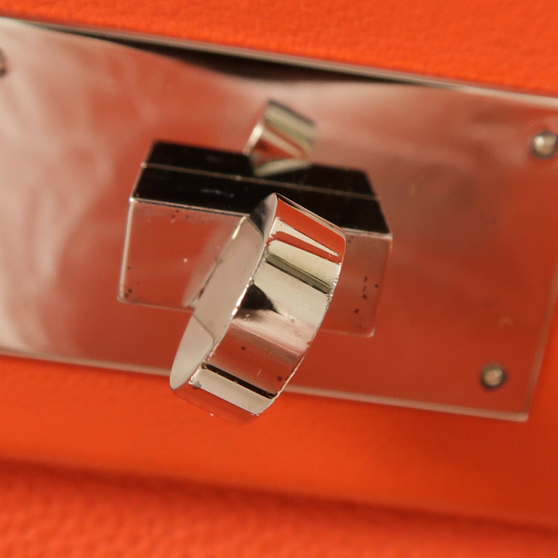 HERMES Clemence皮革24/24 29cm手挽肩背兩用袋Capucine-15