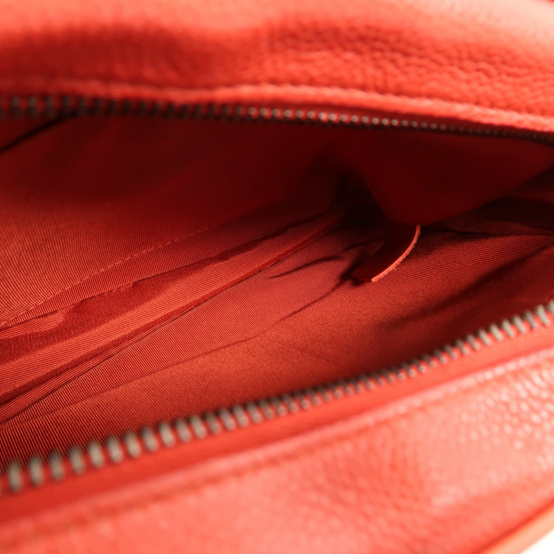 CHANEL 牛皮皮革Chain Shoulder鏈帶肩背袋-4