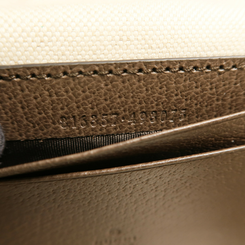 GUCCI 塗層帆布Ophidia GG Supreme手挽肩背兩用袋-6