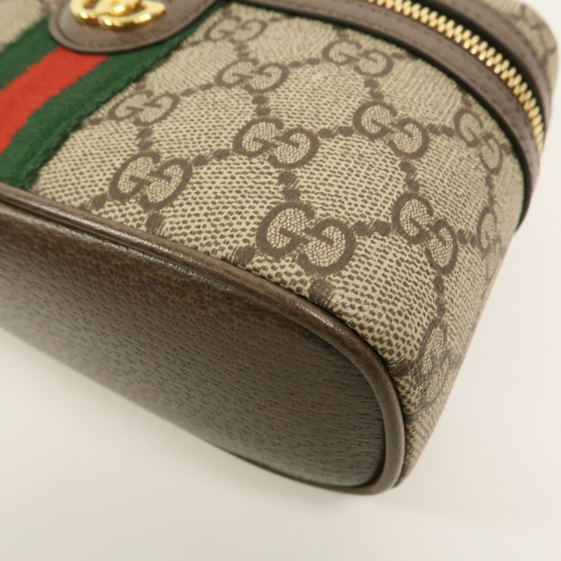 GUCCI 塗層帆布Ophidia GG Supreme手挽肩背兩用袋-9