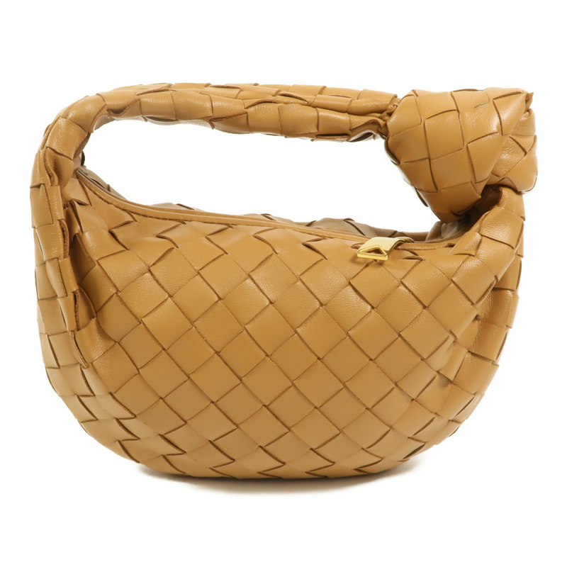 BOTTEGA VENETA 羊皮皮革Mini Jodie手挽袋-1