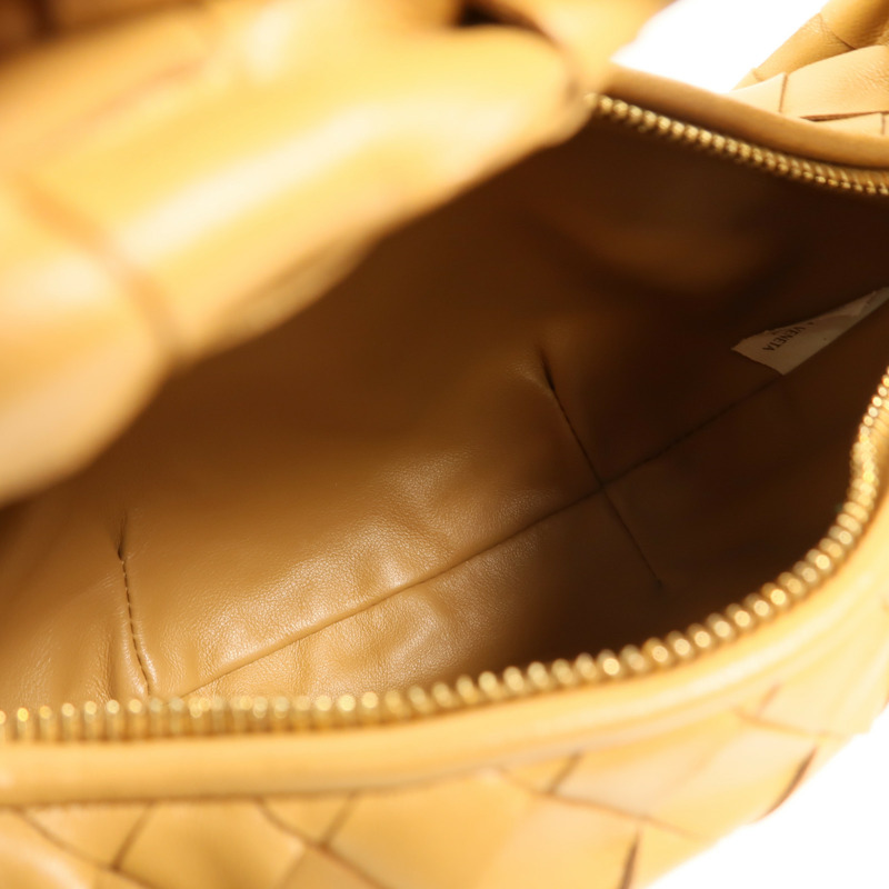 BOTTEGA VENETA 羊皮皮革Mini Jodie手挽袋-4