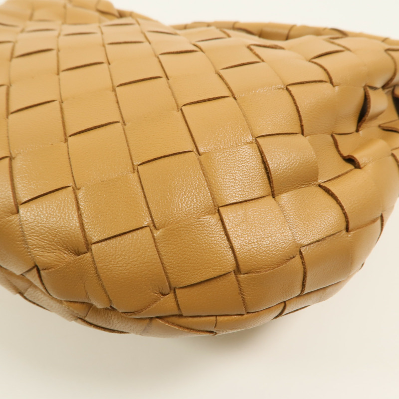 BOTTEGA VENETA 羊皮皮革Mini Jodie手挽袋-10