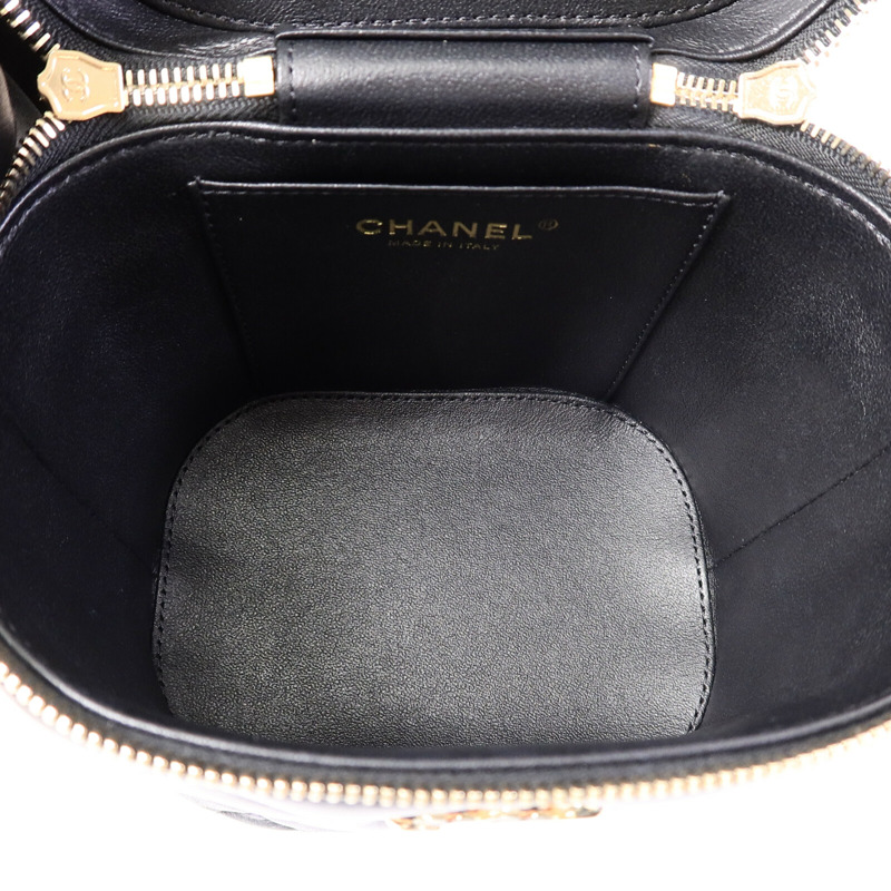 CHANEL 羊皮皮革Trendy CC Vanity Case手挽肩背兩用袋-4