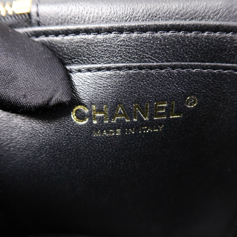 CHANEL 羊皮皮革Trendy CC Vanity Case手挽肩背兩用袋-5