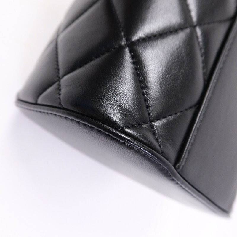 CHANEL 羊皮皮革Trendy CC Vanity Case手挽肩背兩用袋-13