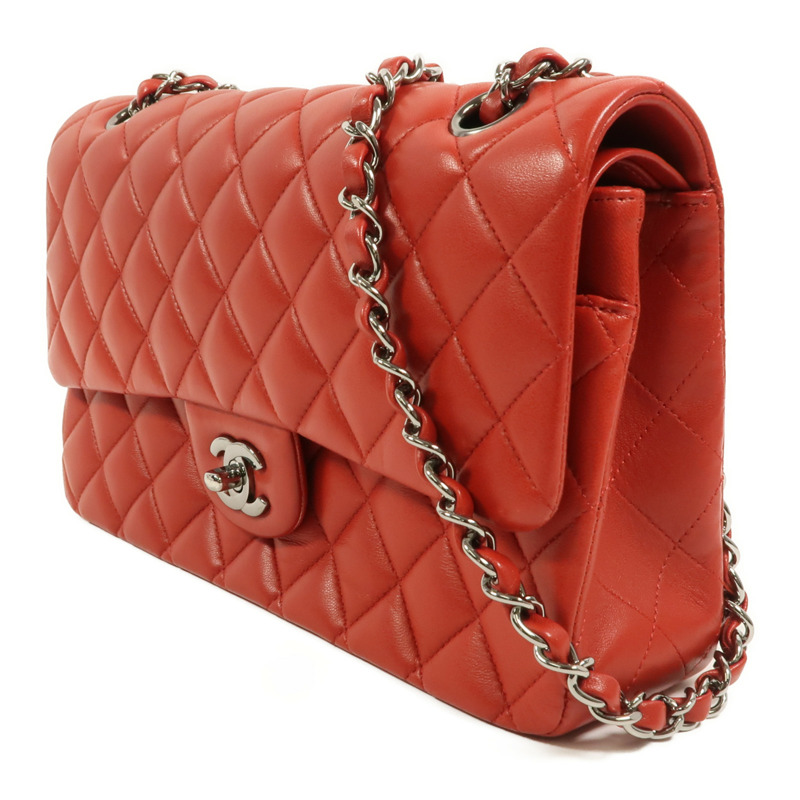 CHANEL 羊皮皮革Classic 25鏈帶肩背袋-2