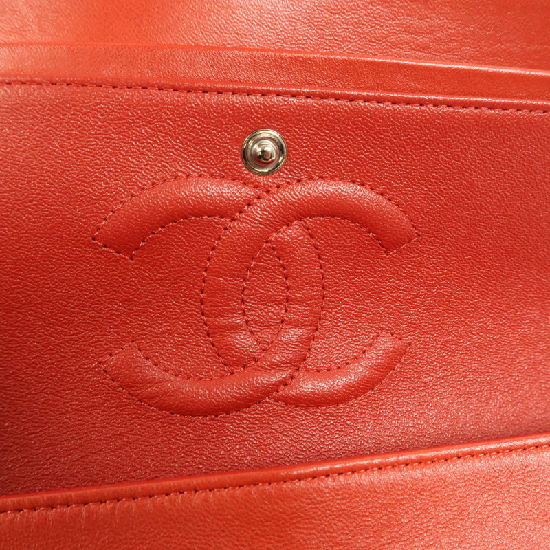 CHANEL 羊皮皮革Classic 25鏈帶肩背袋-6