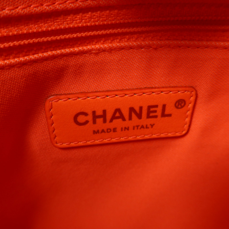 CHANEL 帆布Deauville PM Tote Bag鏈帶肩背袋-6