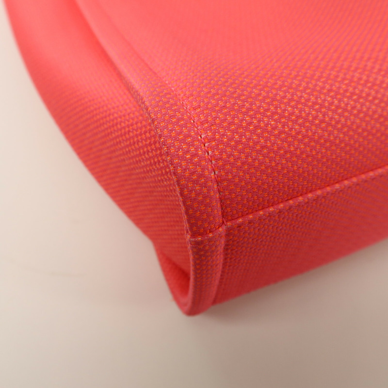 CHANEL 帆布Deauville PM Tote Bag鏈帶肩背袋-14