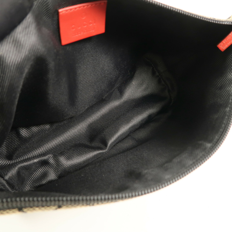 GUCCI 帆布Mini Accessory Pouch Handbag手挽袋-4