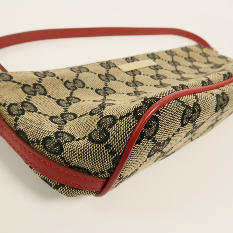 GUCCI 帆布Mini Accessory Pouch Handbag手挽袋-10