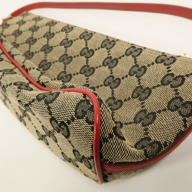 GUCCI 帆布Mini Accessory Pouch Handbag手挽袋-11
