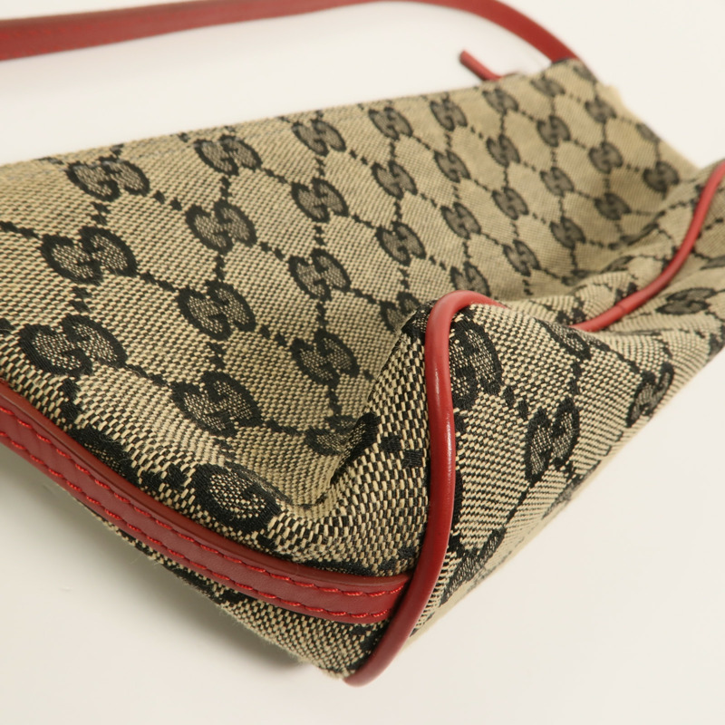 GUCCI 帆布Mini Accessory Pouch Handbag手挽袋-12
