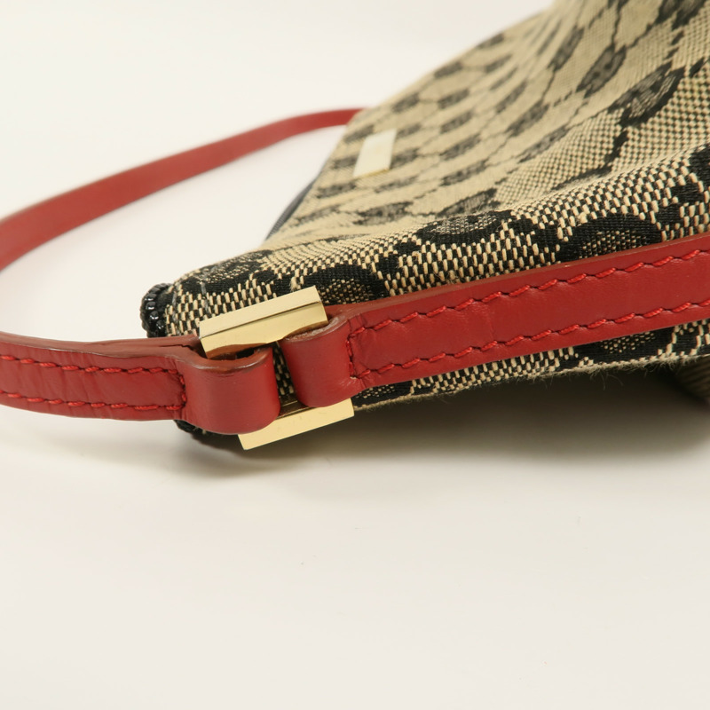 GUCCI 帆布Mini Accessory Pouch Handbag手挽袋-13