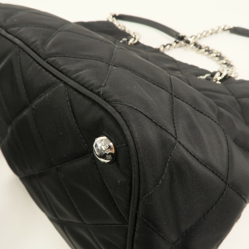 PRADA 尼龍Quilted 2 way Sholuder手挽肩背兩用袋-11