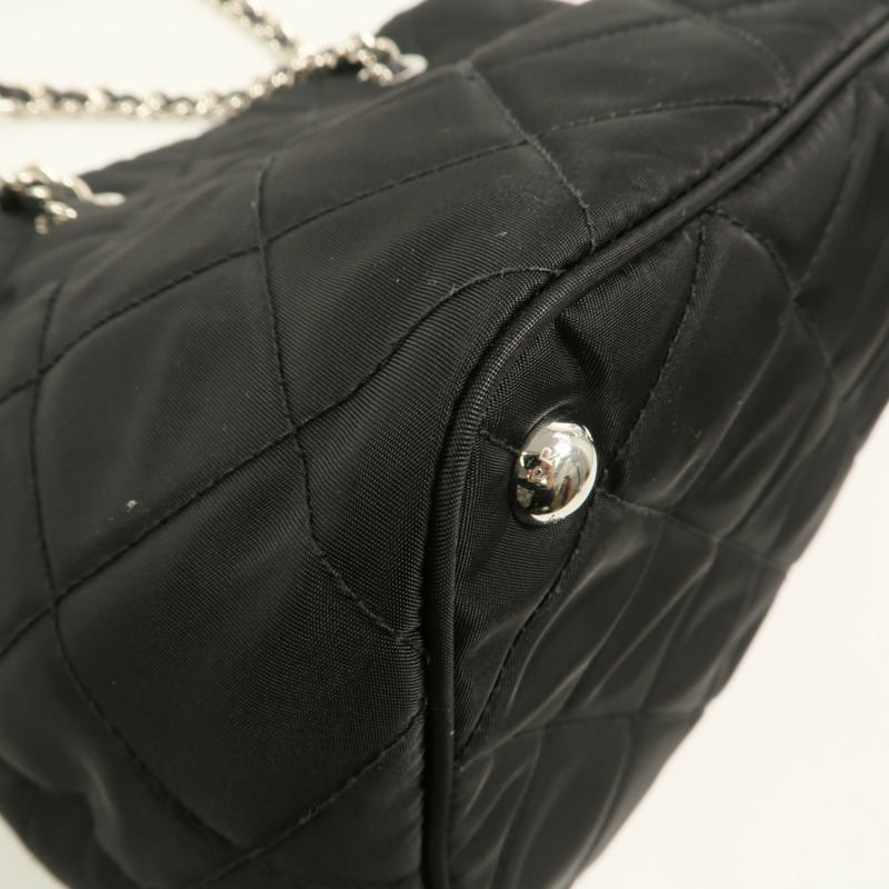PRADA 尼龍Quilted 2 way Sholuder手挽肩背兩用袋-12