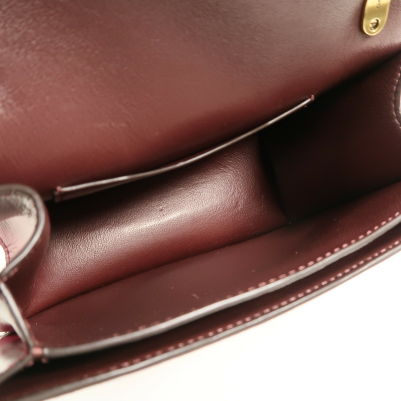 COACH 牛皮皮革/帆布Alie Shoulder Bag 18肩背袋-4