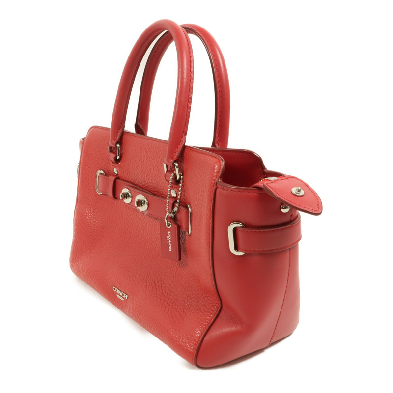 COACH 牛皮皮革Blake Carryall 25手挽肩背兩用袋-2