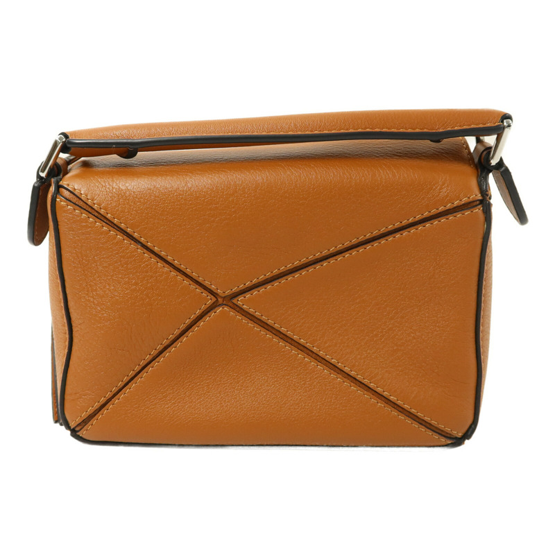 LOEWE 牛皮皮革Mini Puzzle手挽肩背兩用袋-1