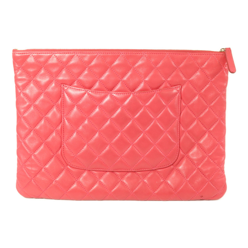 CHANEL 羊皮皮革Clutch手拿包-1