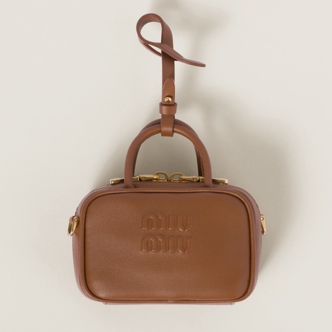 繆繆/Miu Miu 小包 皮革 寬度: 10.5cm,長度: 4cm  肩帶