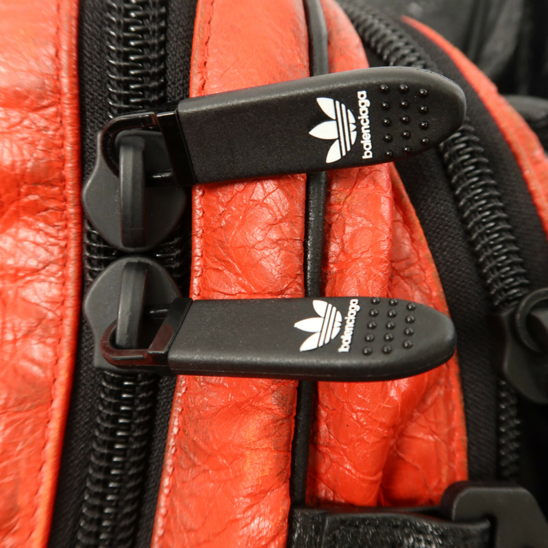 BALENCIAGA 牛皮皮革Vintage Balenciaga X Adidas Weekend Bag手挽肩背兩用袋-8