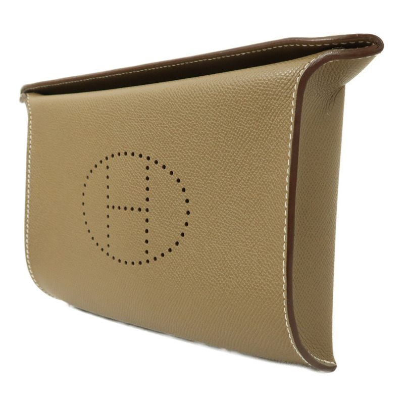 HERMES Epsom皮革Videpoches肩背袋-2