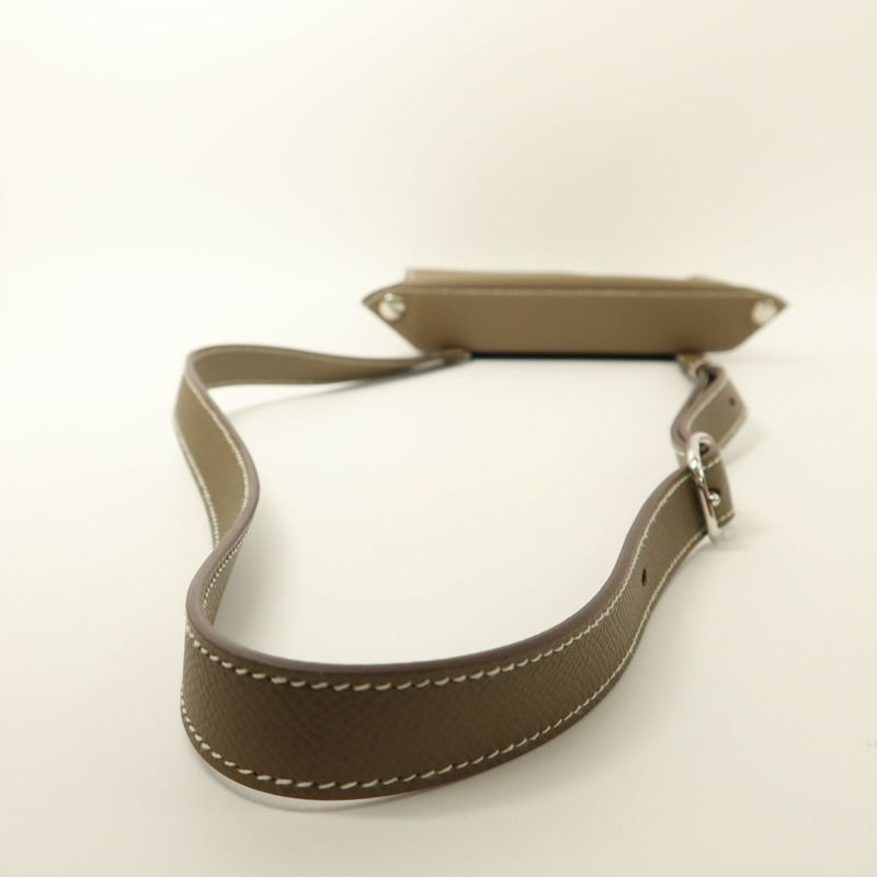 HERMES Epsom皮革Videpoches肩背袋-8
