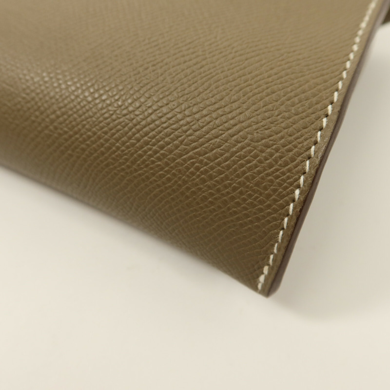 HERMES Epsom皮革Videpoches肩背袋-11