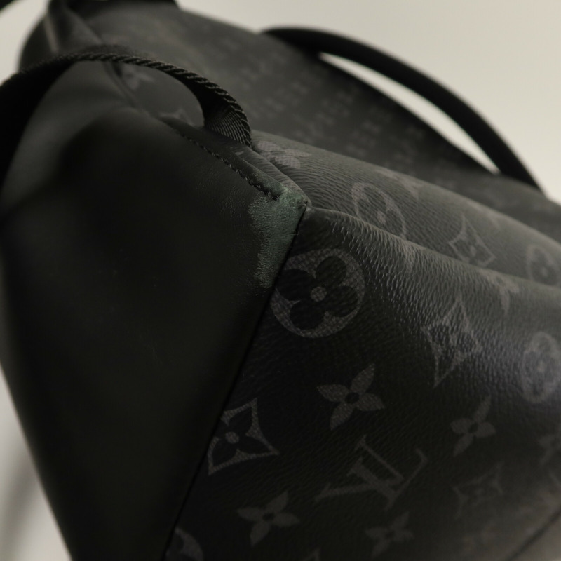 LOUIS VUITTON Monogram Eclipse Discovery PM背包-12