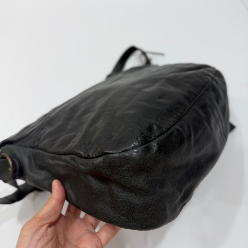 Balenciaga 巴黎世家 NeoFolk 黑色 郵差包 斜背包 肩背包 側背包 手提包-24