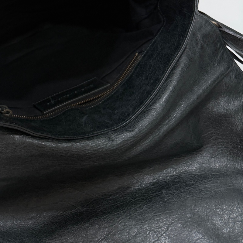 Balenciaga 巴黎世家 NeoFolk 黑色 郵差包 斜背包 肩背包 側背包 手提包-41