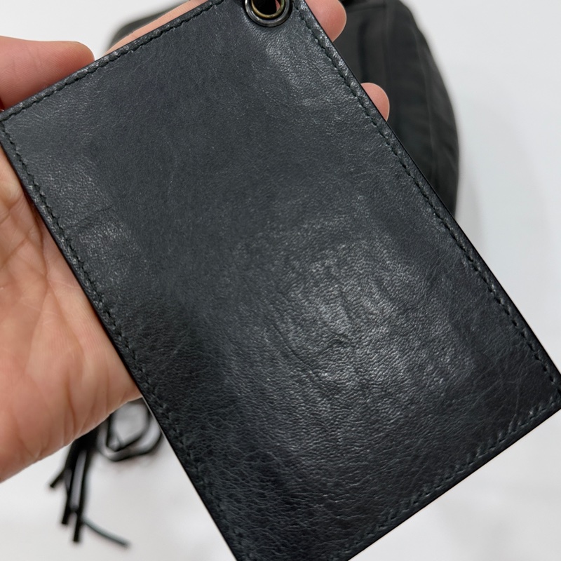 Balenciaga 巴黎世家 NeoFolk 黑色 郵差包 斜背包 肩背包 側背包 手提包-42