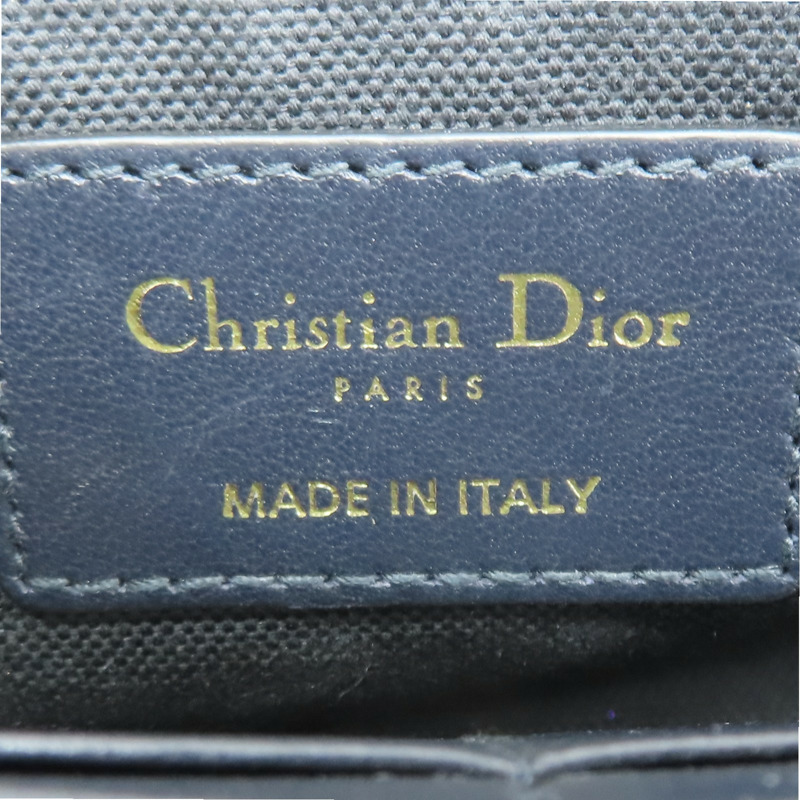 藍色 Oblique 提花帆布 牛皮 30 Montaigne 肩背包【Dior 迪奧 】 S2086UTZQ_M928-6