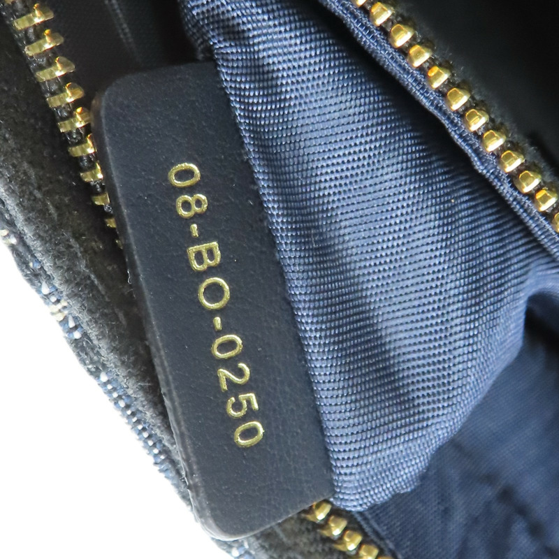 藍色 Oblique 提花帆布 牛皮 30 Montaigne 肩背包【Dior 迪奧 】 S2086UTZQ_M928-7
