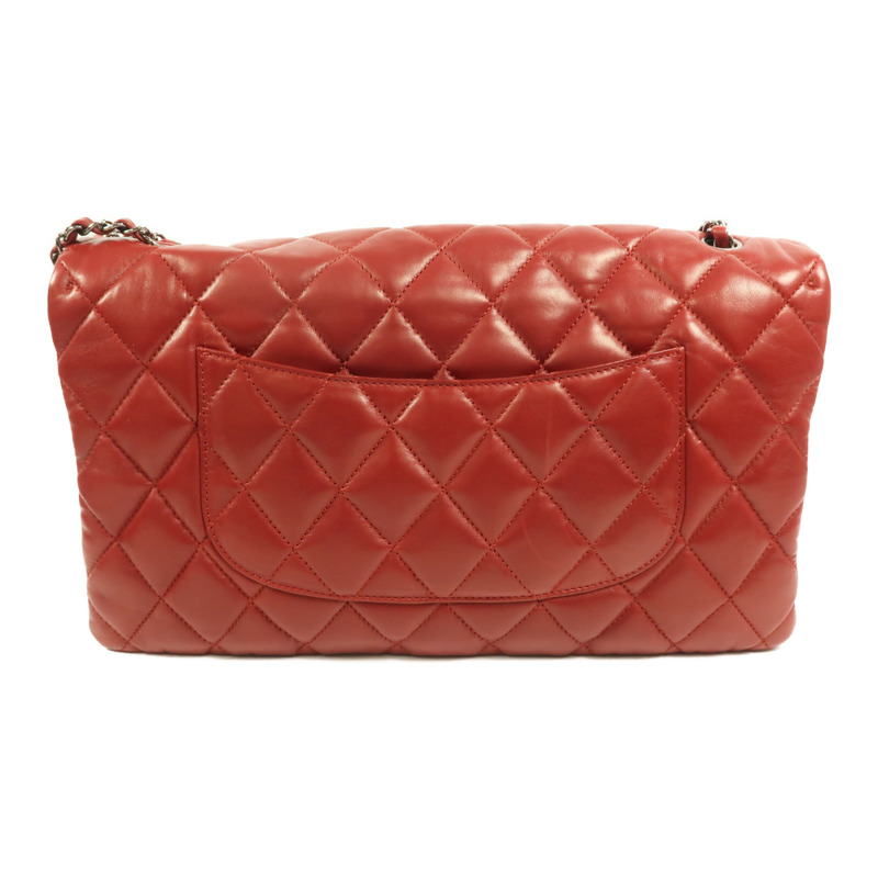 CHANEL 羊皮皮革Chain Shoulder鏈帶肩背袋-1