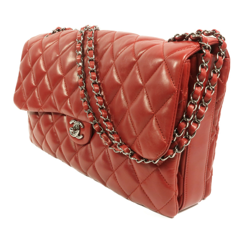 CHANEL 羊皮皮革Chain Shoulder鏈帶肩背袋-2